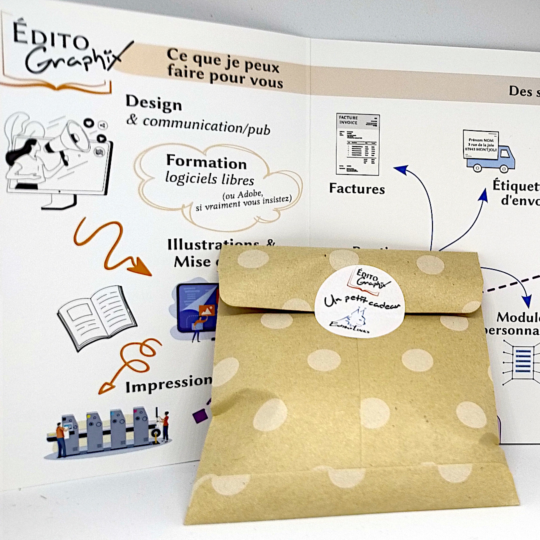 Surprise et dépliant